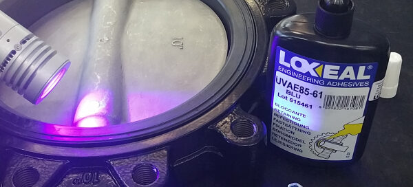 UV adhesive glass bonding