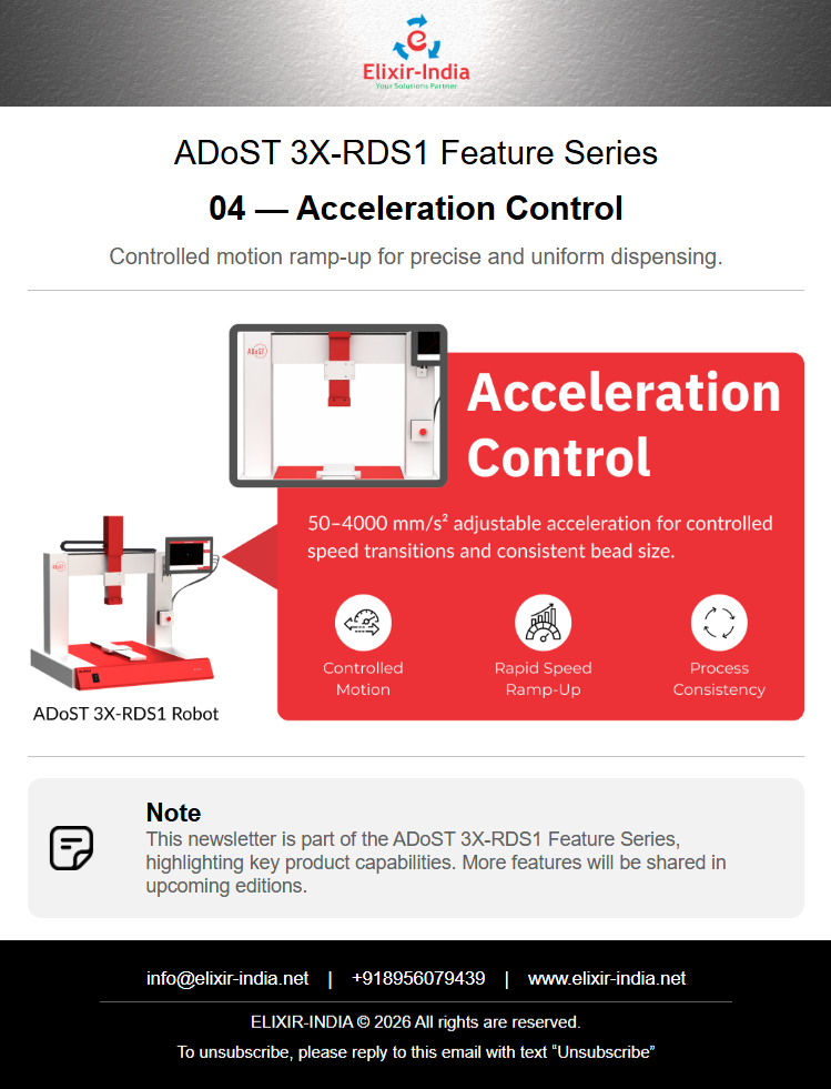 ADoST 3X-RDS1 feature (acceleration control )